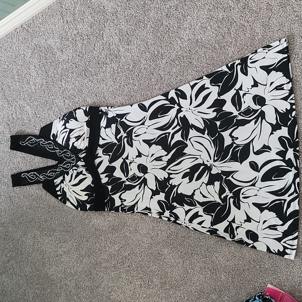 Black and White Dress
